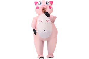 SHMIZZ Disfraz Hinchable Adulto, Halloween Costumes Disfraz Hinchable Disfraz Inflable Carnaval Blow Up Party Cosplay Disfraces para Adultos para Halloween,Cosplay,Fiesta