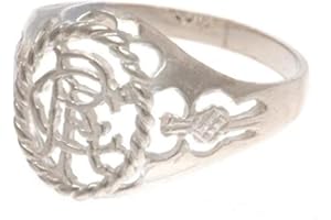 Rangers F.C. Sterling Silver Ring Large Official Merchandise