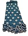 Baby Girls Toddlers Polka Dot Frilly Leg Warmers (Blue)
