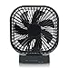 Produktbild E-More Kleinen Ventilator mit Timer, 4000mAh wiederaufladbar Tischventilator, Leise Fan Lüfter mit 3 Stufen angetrieben USB & Akku,persönlicher Fan mit langer Laufzeit
