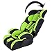 TecTake 400573 Children's Car Seat Group I / II / III (Weight 9 to 36 kg / Age 1 to 12 Years) Green / Black