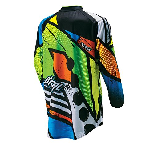 O’Neal Mayhem MX Jersey GLITCH Schwarz Neon Trikot Motocross Enduro Cross Motorrad Offroad Quad, 0023G-40 - 2