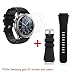 Produktbild Ersatzband, 3er-Pack, Displayschutzfolie aus gehärtetem Glas für Samsung Gear S3 Frontier/Classic Smartwatch