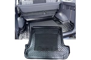 Car Lux AR02213 - Alfombra Bandeja Cubeta Protector Maletero para Land Cruiser 95