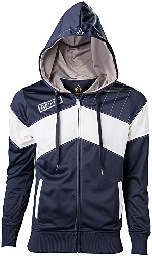 Preisvergleich Produktbild Assassin's Creed Unity Trainingsjacke blau / weiß S