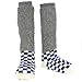 KF Baby Non-Skid Ruffle Calf Socks Value Pack [Set of 6 pairs], for Boys, 6 - 18 months