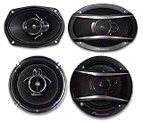 2) Pioneer TS-A1676R 6.5 3-Way + 2) Pioneer TS-A6966R 6X9 3-Way**PIONEER CAR SPEAKER PACKAGE RS.15097 (30.00% Off) - Amazon