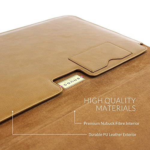 Macbook Pro Touch 15   2016  2017  Sleeve  Kamel    Snugg - H  lle mit lebenslanger Garantie f  r Macbook Pro Touch 15   2016  2017  15  Touchbar