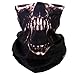 Produktbild ACBungji Multifunktionstuch Gesichtsmaske Motorradmaske Sturmmaske Maske für Motorrad Ski Snowboard Snowboard Paintball Fahrrad Bergsteigen Trekking Skateboarden Angeln Skull Halloween Clown 61603
