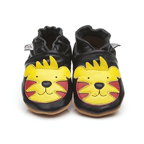 Soft Leather Baby Shoes Tiger 6-12 Months