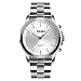 Produktbild Herren Armbanduhr Edelstahl-Quarz-Uhr Classic Business Komfort-Sport, Bluetooth, SOS Hilfe, Call Alert, Fernbedienung Schießen, Analog Smart Watch