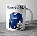Produktbild Cardiff City Football Tasse – Geschenk – hinzufügen Name personalisiert