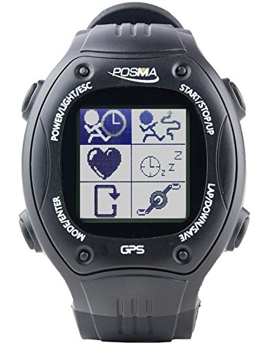 Posma W2 Reloj Deportivo para correr con navegación GPS, Antena de 2,4 GHz + Comunicación