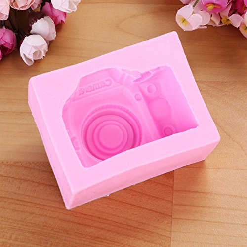 + ING Kamera Silikon Seife Form Fondant Schokolade Clay Schimmel - 3