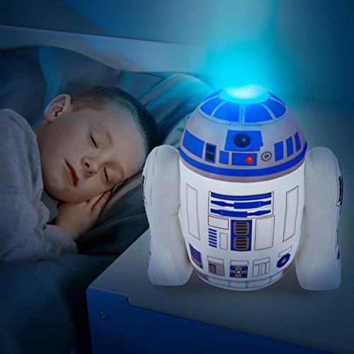 2 in 1 XL R2D2 Nachtlicht + Plüschfigur Star Wars Kinderlampe The Clone Wars Darth Vader Nachttischlampe