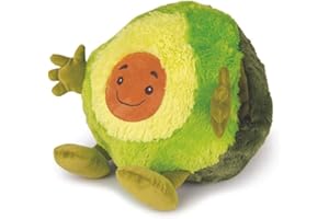 COZY NOXXIEZ Plush Hand Warmers Fruit Cuddly Soft Cushion For Kids & Adults - Avocado