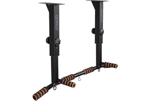 QZWGZ Höhenverstellbare Klimmzugstange, robuste Klimmzugstange, Balkenhalterung, Klimmzugstange, Deckenhalterung, Klimmzugstange, Krafttrainingsgerät für Zuhause, Fitnessstudio, Krafttraining (maximale