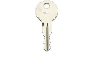Thule Ersatzschlüssel N - Schließung N001 bis N200 - Nachschlüssel - Zusatzschlüssel - für Thule Dachboxen - nachträglicher Schlüssel für Thule Dachboxen