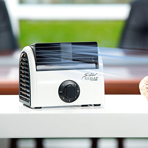 Sichler Haushaltsgeräte Leistungsstarker High-Power-Walzen-Tisch-Ventilator VT-113.T, 30 Watt - 2