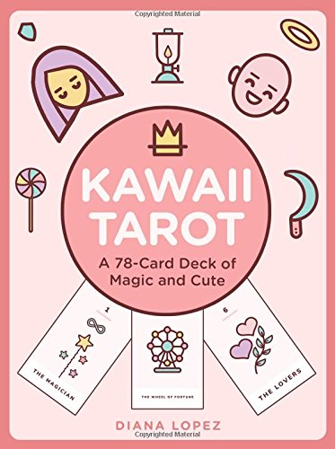 Book's Cover of Kawaii Tarot A 78card Deck of Magic and Cute