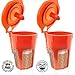 Produktbild Fill N Save wiederverwendbare Karaffe K-Cups, 2 Stück Kaffeefilter für Keurig 2.0, K200, K300, K400, K500 Gold Filter