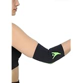 Bluewell Ortopedik Dirseklik | Sporcu Dirsek Destekliği | &Ouml;rme Elastik Koruyucu | Tenis, Fitness, Voleybol, Antrenman İ&ccedil;in | 