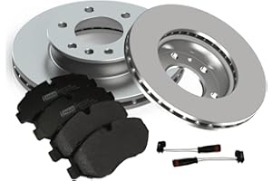 1 FIRSTLINK THE AUTO PARTS SUPPLIERS Firstlink Front Brake Discs & Pads fits for VW Crafter CR 30 35 50 2006-2017, Mercedes Sprinter 211 213 214 216, 310 311 313 314 315 316 318, 413 416 419, 511 513 514 515 516 519 Year 2006 on
