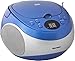 Produktbild Karcher RR 5020 Cobold tragbares Stereo-CD-Radio (CD-Player, FM-Radio, Batterie/Netzbetrieb, AUX-In) blau/silber