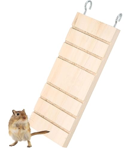 Ladder voor hamsters | Houten, buigbare omheining voor kleine
