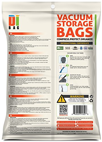 DIBAG ®- 4 tlg set – Hängen Vakuum Beutel 105 x 70 cm - 2