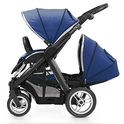 Babystyle Oyster Max 2 Tandem Pushchair - LIE FLAT - Navy/Black - NEW