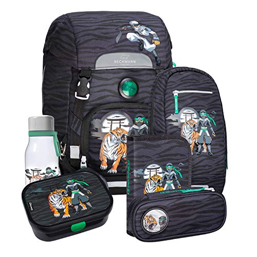 Preisvergleich Produktbild Beckmann Classic 22 Ninja Schulranzen Set 6tlg.
