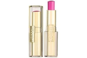 L’ORÉAL PARIS L'Oréal Paris Color Riche pomadka do ust Caresse, 07 Cheek Magenta – Light Feel Lipstick zapewnia uczucie lekkości na ustach – połyskująca i pielęgnująca, 1 szt