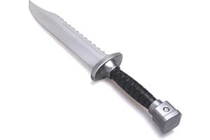 Hoappa PU Foam Sword Weapon Toy for Cosplay Costume Accessory Prop, 37cm Long Realistic Fake Dagger