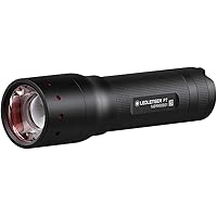 Ledlenser 501046 P7 Professionelle LED-Taschenlampe, schwarz. Auf 450 Lumen aufgerüstet, Hochleistung, Kompakt…