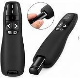 PSR Aksesuar Kablosuz Sunum Kumandası, USB + Type-C, 30 Metre, Windows, macOS ve Linux Uyumlu, Slayt İleri/Geri, Tam Ekran ve