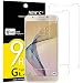 Produktbild NEW'C PanzerglasFolie Schutzfolie für Samsung Galaxy J7 Prime, [2 Stück] Frei von Kratzern Fingabdrücken und Öl, 9H Härte, HD Displayschutzfolie, Displayschutzfolie Samsung Galaxy J7 Prime