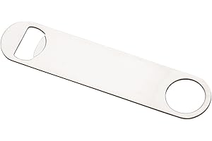 PIAZZA Apribottiglie Piatto In Acciaio Inox