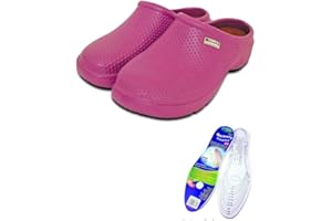 Town & Country Clogs Mens/Womens Ladies Gardening Super Soft Clogs/Cloggies Lightweight Fleece Insole