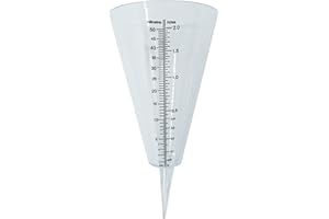 LEYILE Outdoor Cone-shaped Rain Gauge Practical And Accurate Yard Gauge For Kid Girl Boys Craft Tool Rain Gauge