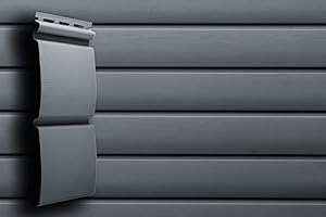 ALTA PROFIL Kunststoffpaneele Anthrazit RAL7016 Fassadenpaneele Fassadenverkleidung Giebelverkleidung Holzoptik Hausverkleidung Chaletverkleidung (BH03 Paneele 1,83x0,24m Anthrazit)