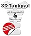 Produktbild Tankpad 3D mit Wunschmotiv / Wunschgröße - universell für Yamaha, Honda, Ducati, Suzuki, Kawasaki, KTM, BMW, Triumph und Aprilia Tanks