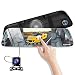 Produktbild AZDOME 5.5" Autokamera mit Rückfahrkamera, Touchscreen Dash Cam mit WDR, G-Sensor und Parkmonitor, 1080P Rückspiegel Dashcam mit Loop-Aufnahme und Nachtsicht, Rueckfahrkamera mit Parkhilfe(PG01)