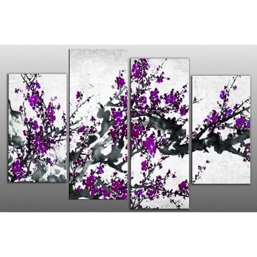 Amazon.co.uk plum wall art