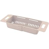 Promosyonca Lavabo Sepeti, Ayarlanabilir, Meyve Sebze S&uuml;zgeci (Krem)
