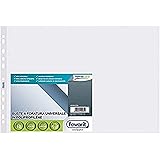 Favorit Buste Perforate, Lucide, Alto Spessore, 42 x 30 cm, 10 Pezzi, Trasparenti