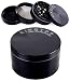 Herb Grinder Large 3.0" Kingtop Weed Spice Tobacco Grinder 4 Piece Zinc Alloy Black RS.2731.00