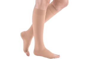 ‎MEDI medi mediven plus Kniestrümpfe ohne Spitze Unisex | Kompressionsstrümpfe CCL2 für Damen und Herren