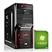 Produktbild High-End Gaming-PC AGANDO fuego 6375x6 invader | AMD FX-6300 6x 3.5GHz | 16GB RAM | GeForce GTX750 Ti 2GB | 2000GB HDD | DVD-RW | Gigabit-LAN | 7.1 Sound | Win7HP | 36 Monate Garantie