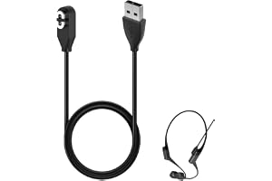 Magnetisk laddningskabel för Shokz, kompatibel med AfterShokz Aeropex AS800/S803/5810/AS661/AS700/S611 OpenComm, OpenRun, OpenRun Pro, OpenRun Mini, OpenRun Mini, OpenRun Pro Mini, 1 m